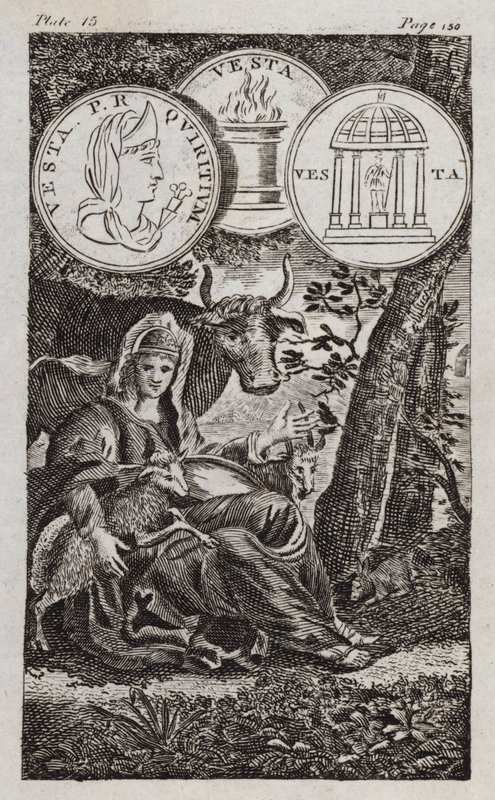 Vesta (incisione) da English School