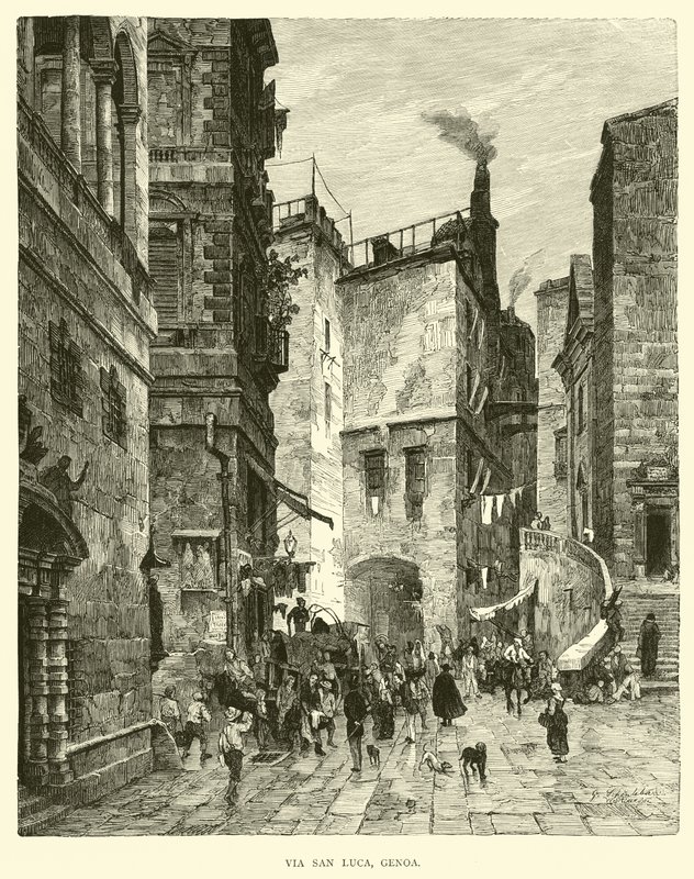 Via San Luca, Genova da English School
