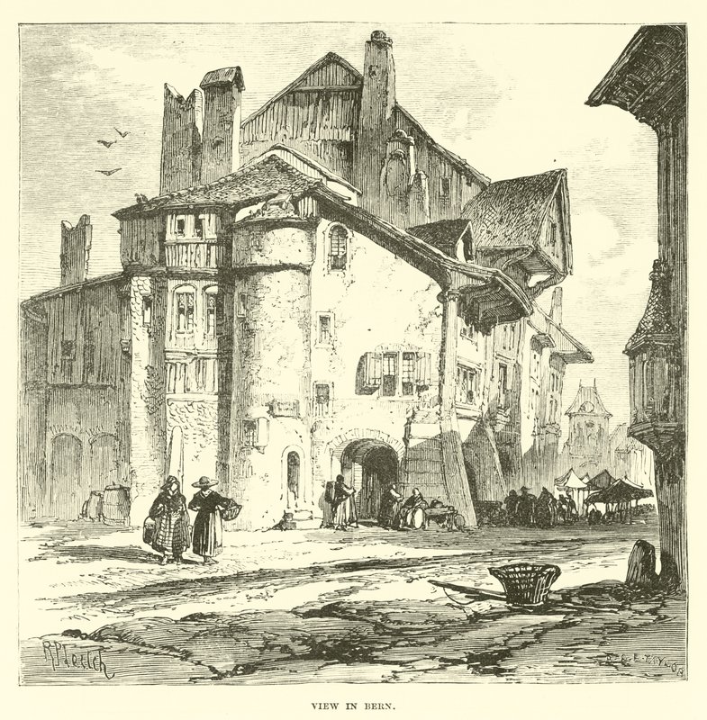 Veduta di Berna da English School