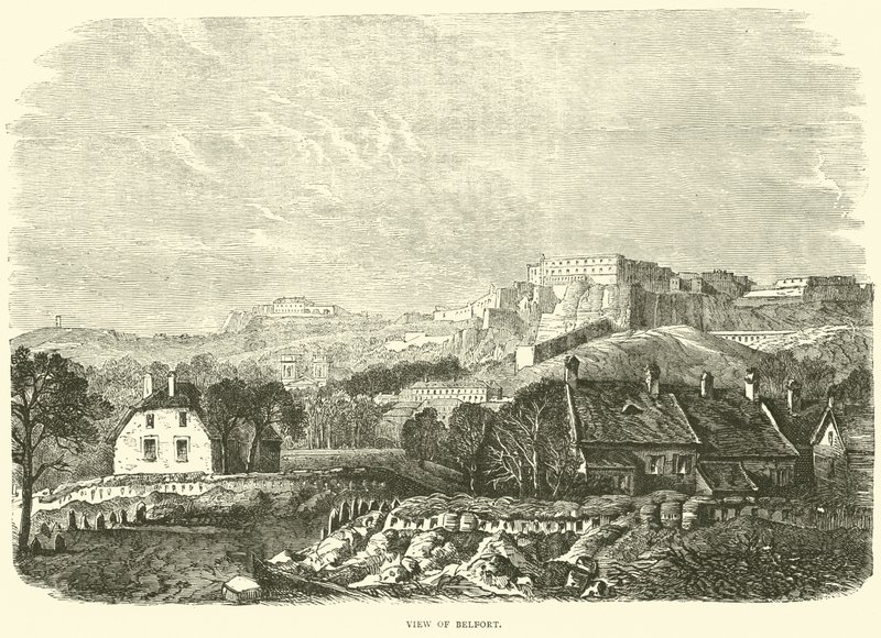 Veduta di Belfort da English School