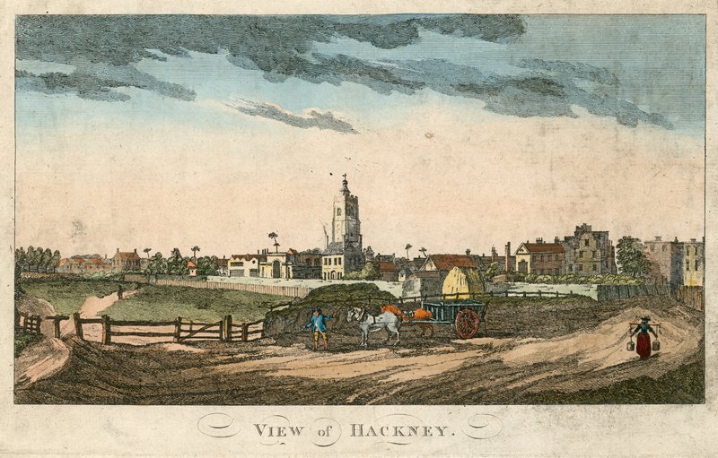 Veduta di Hackney da English School
