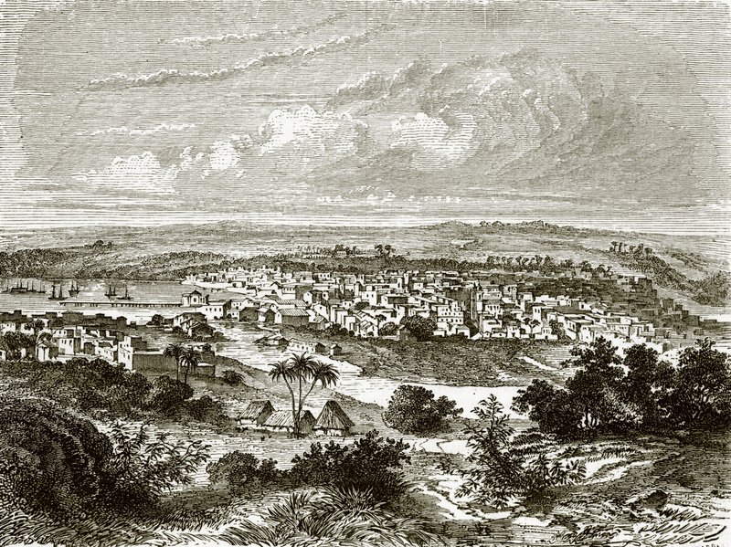 Veduta di Matanzas da English School