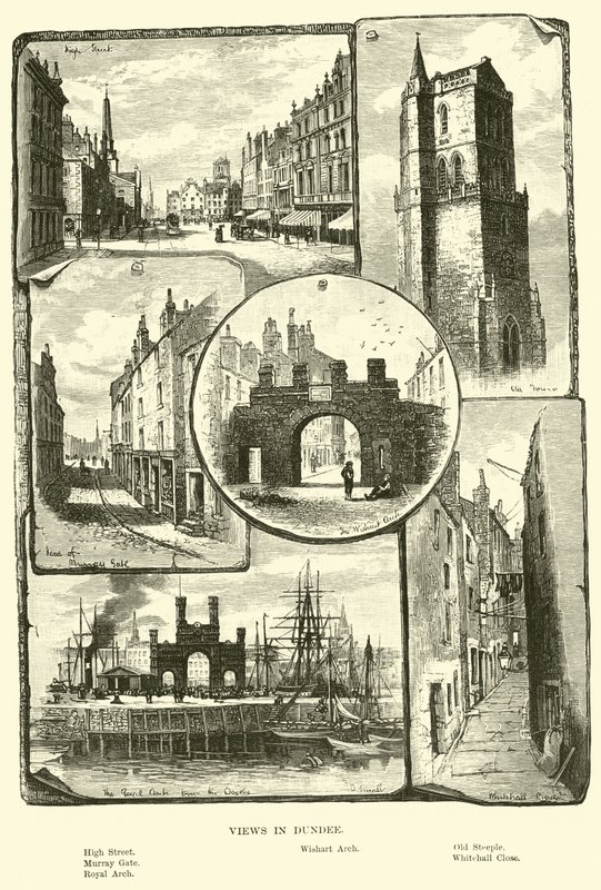 Vedute di Dundee da English School