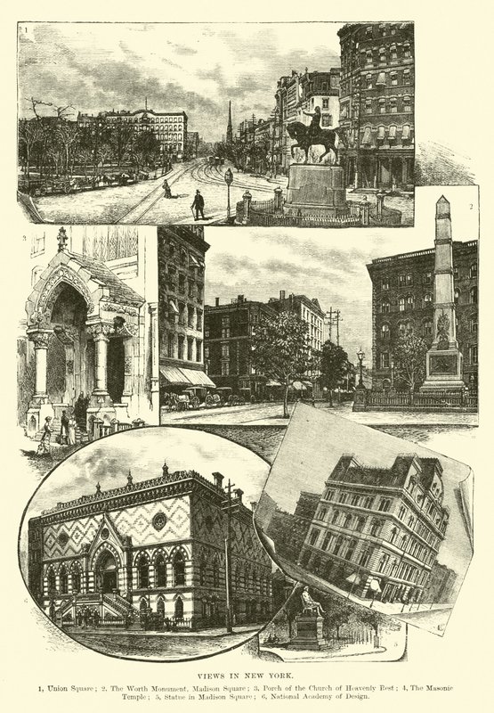 Vedute di New York da English School