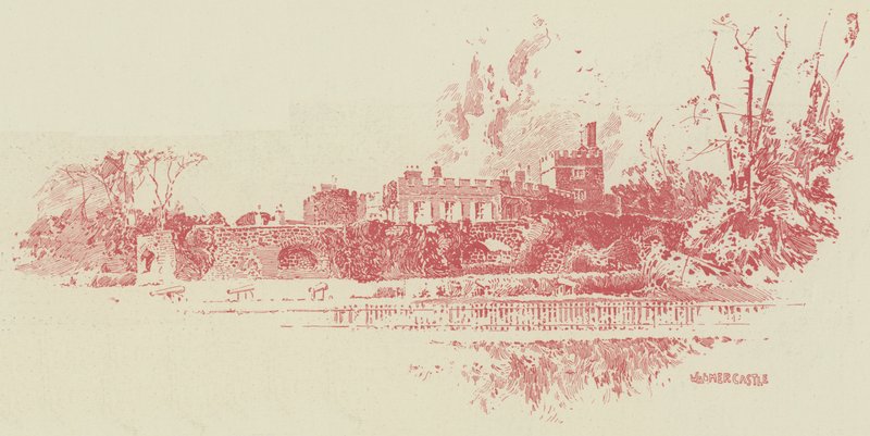 Castello di Walmer (incisione) da English School