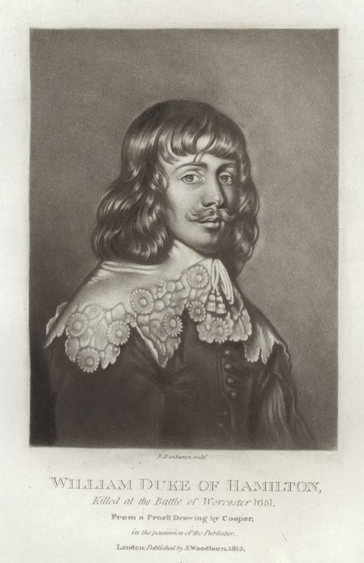William Duca di Hamilton da English School