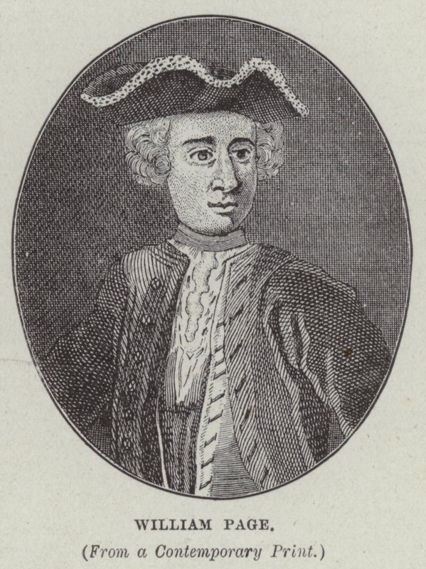 William Page (incisione) da English School