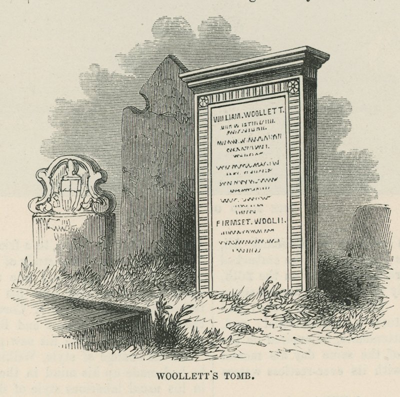 Tomba di William Woollett da English School