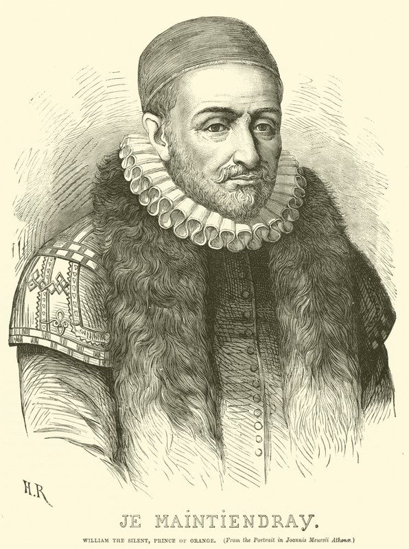 Guglielmo il Taciturno, Principe di Orange (incisione) da English School