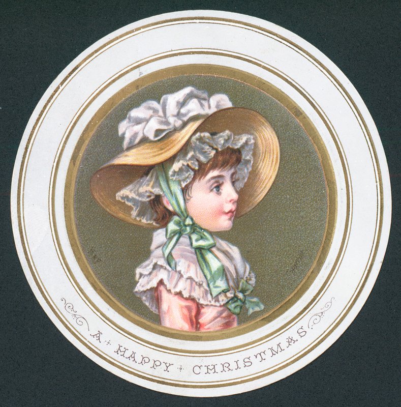 Giovane ragazza con cappello da English School