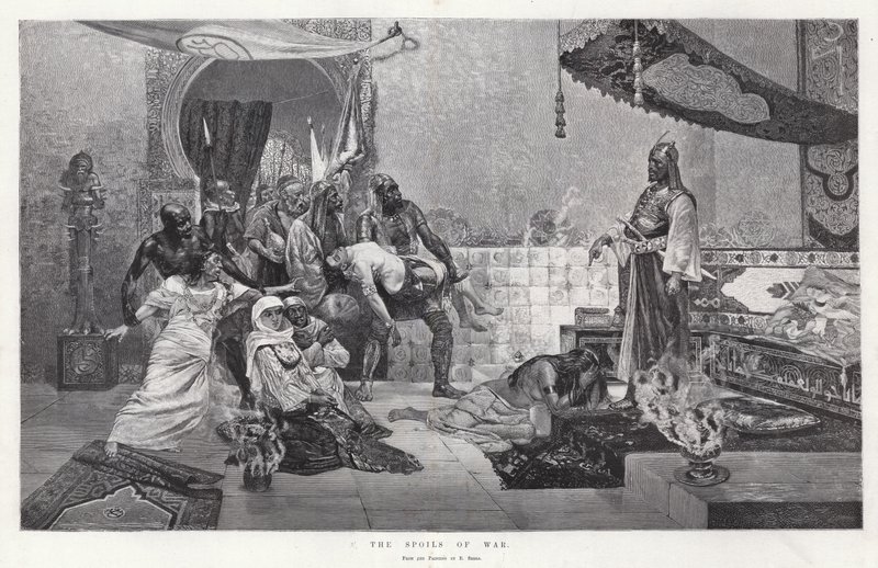 I bottini di guerra (incisione) da Enrique Serra