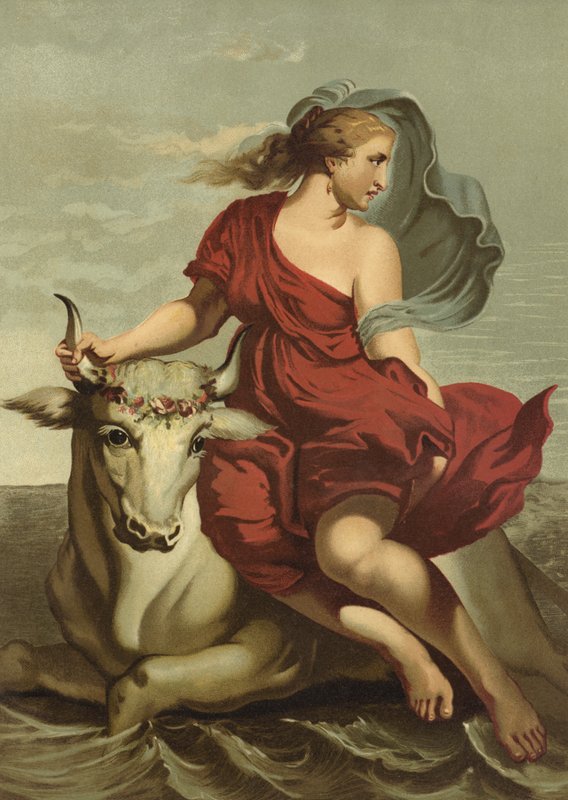 Il ratto di Europa da Erasmus after Quellinus