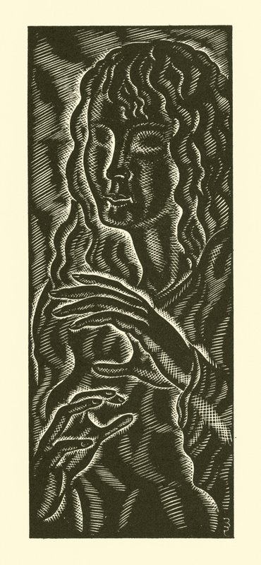 Ragazza cieca da Eric Gill