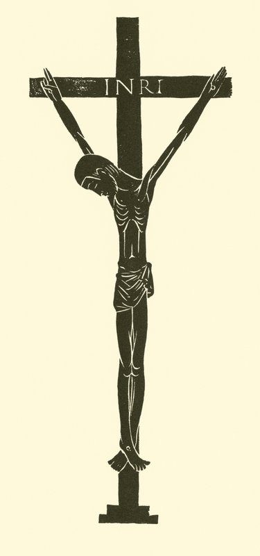 Crocifisso da Eric Gill