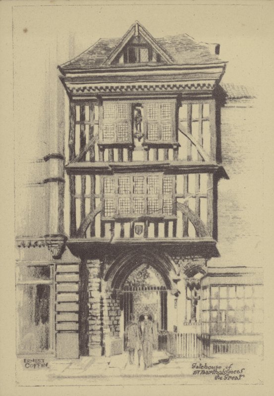 Porta di St Bartholomew the Great da Ernest Coffin