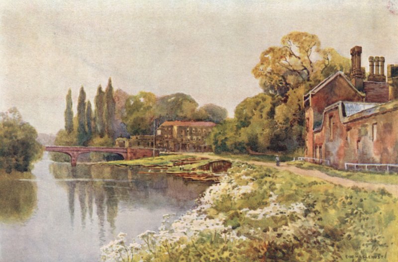 A Hampton Court da Ernest William Haslehust