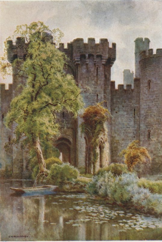 Castello di Bodiam da Ernest William Haslehust