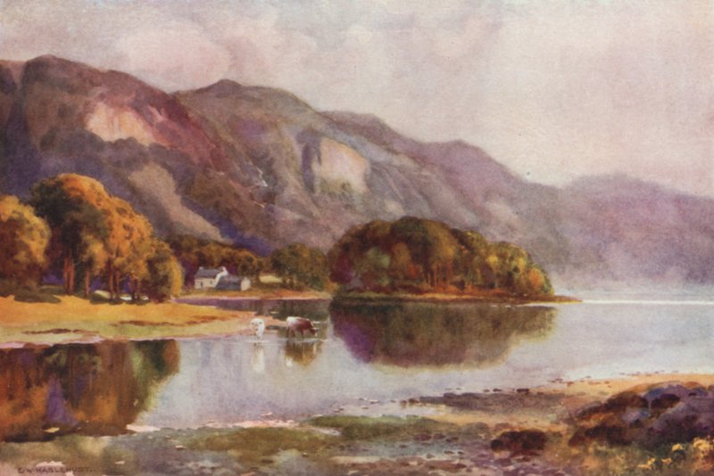 Derwentwater da Friars Crag da Ernest William Haslehust