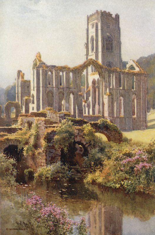 Abbazia di Fountains da Ernest William Haslehust