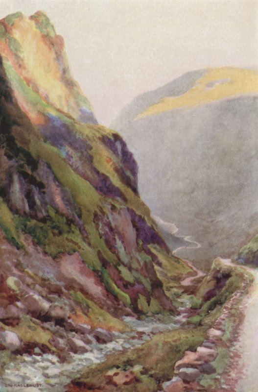 Honister Pass - Alba da Ernest William Haslehust