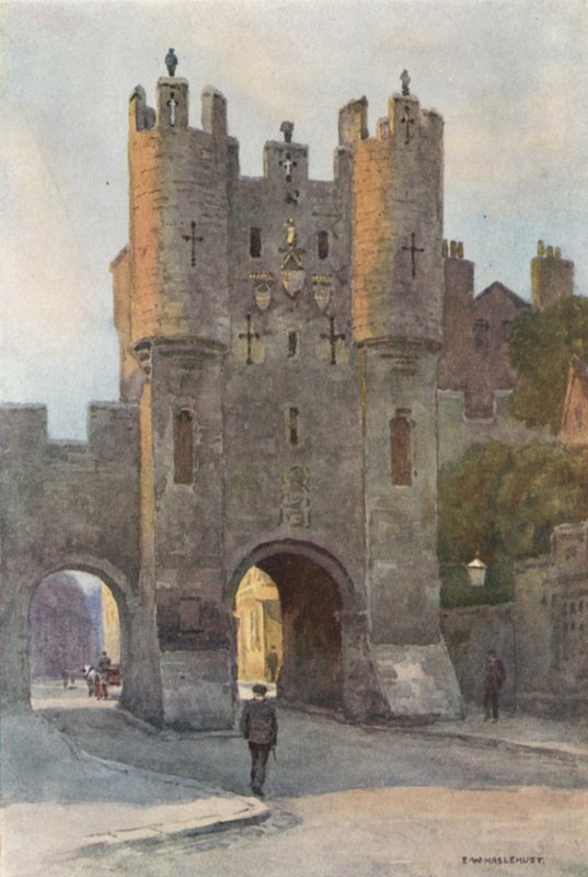 Micklegate Bar da Ernest William Haslehust