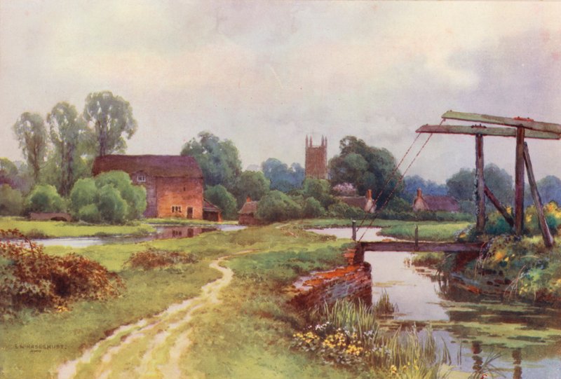 Fiume Tamigi: Cricklade da Ernest William Haslehust