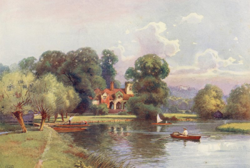 Fiume Tamigi: Abbazia di Medmenham da Ernest William Haslehust