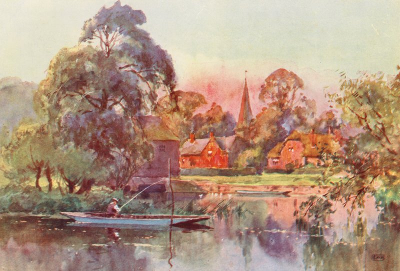 Fiume Tamigi: Whitchurch da Ernest William Haslehust