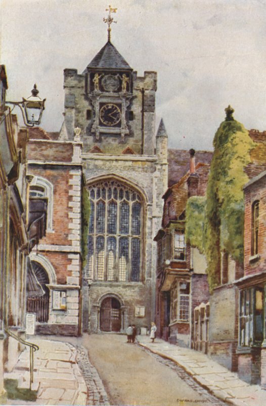 Chiesa di Rye da Ernest William Haslehust
