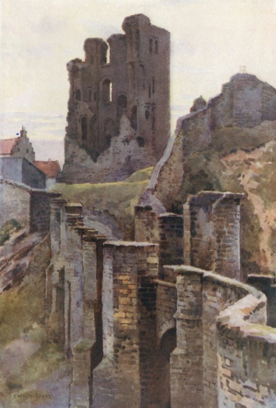 Castello di Scarborough da Ernest William Haslehust