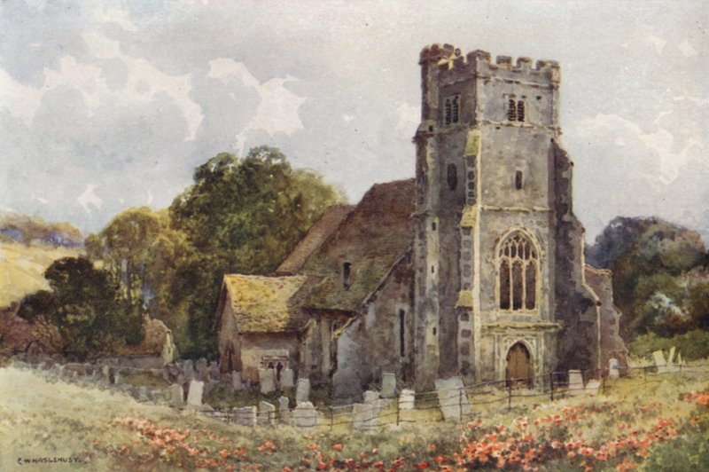 Chiesa di Shorne da Ernest William Haslehust