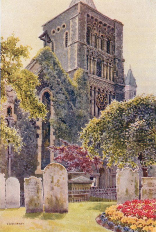 Chiesa di Santa Maria, Dover da Ernest William Haslehust