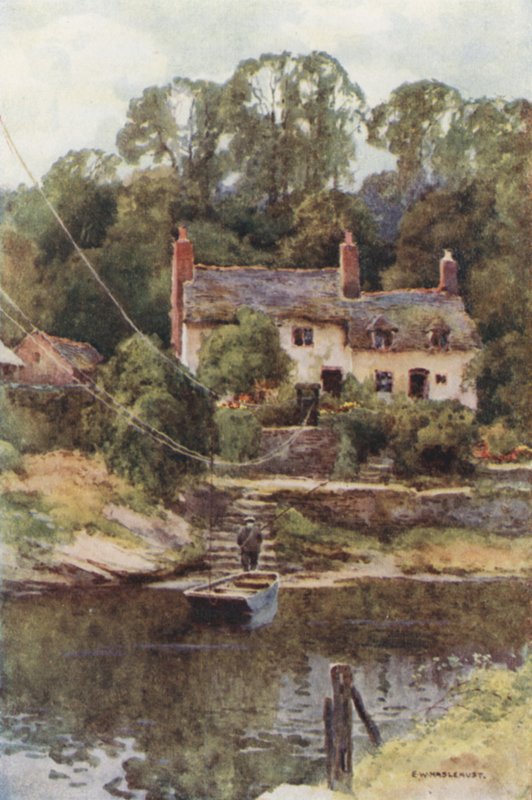 Il Traghetto, Overton-on-Dee da Ernest William Haslehust