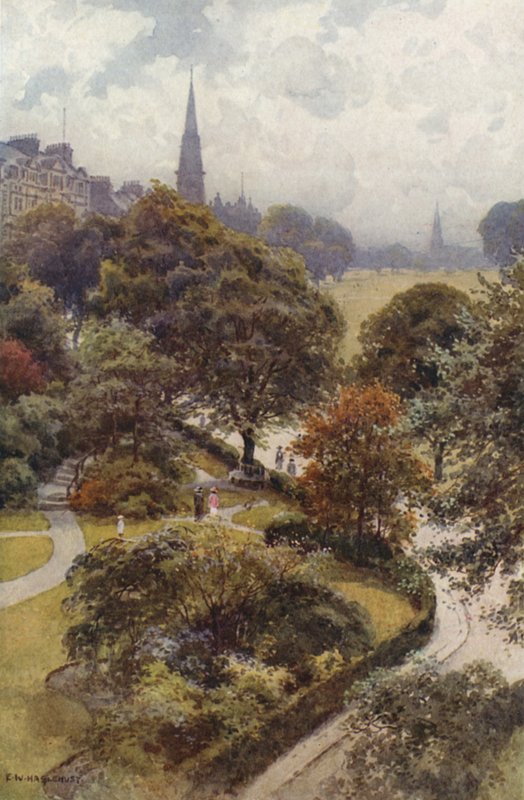 "The Stray", Harrogate da Ernest William Haslehust
