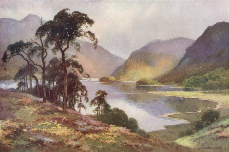Thirlmere e Helvellyn da Ernest William Haslehust