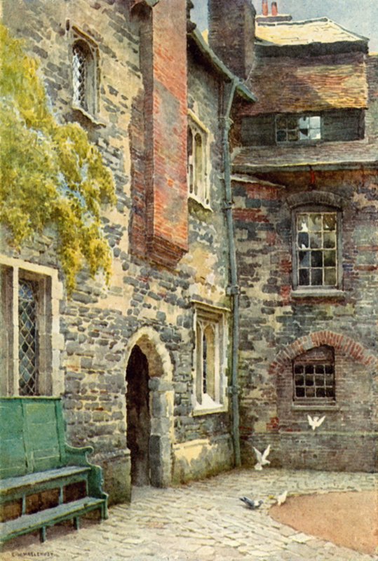 Washhouse Court, Charterhouse da Ernest William Haslehust