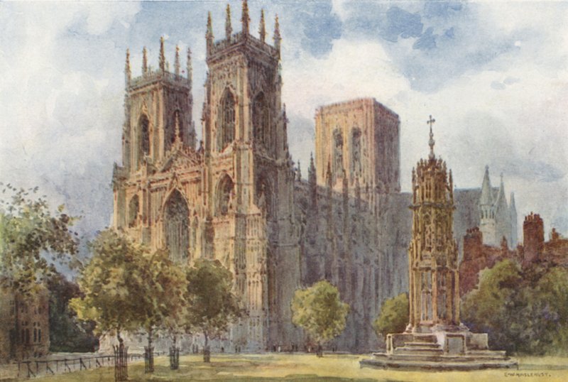 Cattedrale di York da Ernest William Haslehust