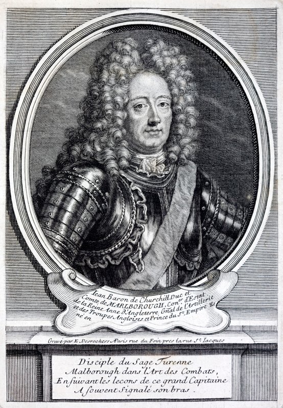 John Churchill da Etienne Jehandier (after) Desrochers