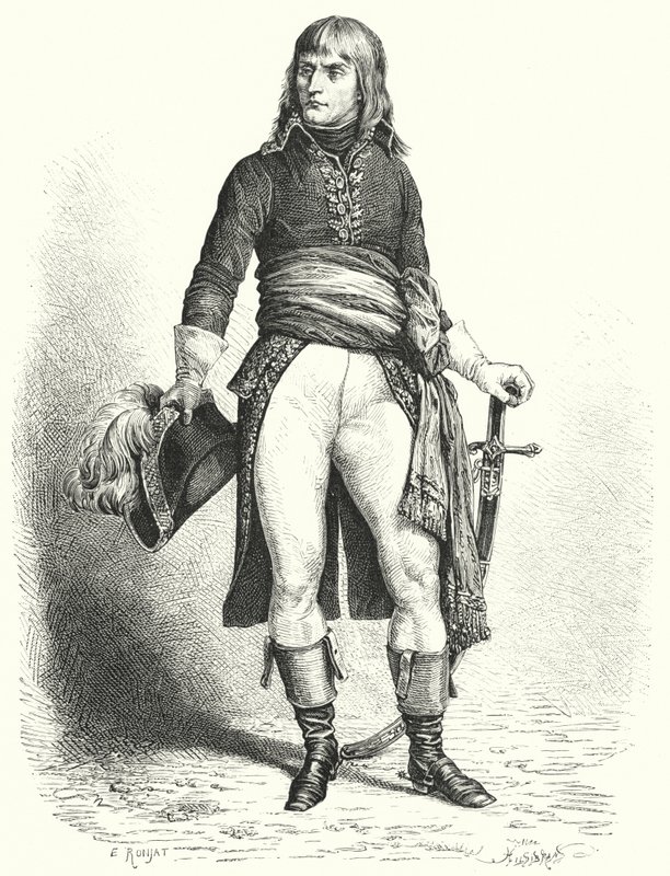 Napoleone Bonaparte da Etienne after Ronjat