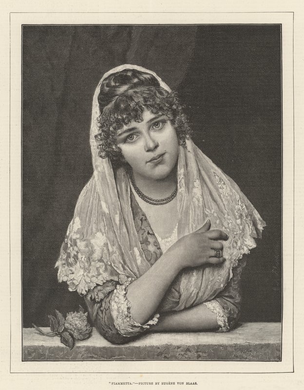 Fiammetta da Eugen von Blaas