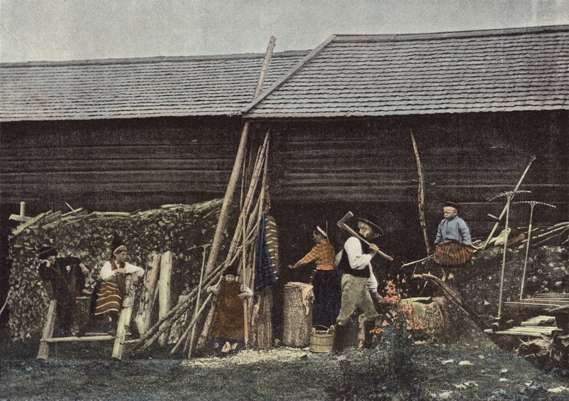 Esterno di una Casa in Dalecarlia, Svezia da European Photographer