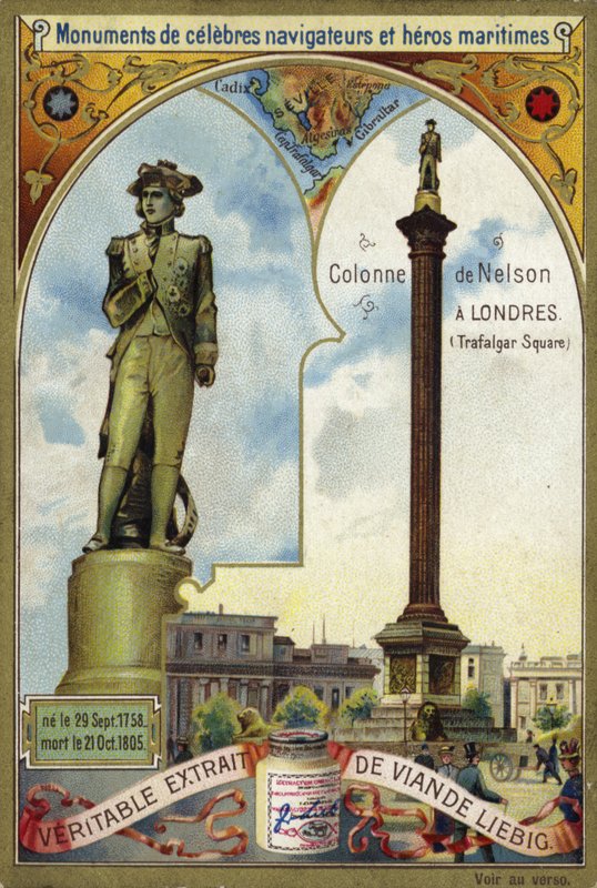 Colonna di Nelson, Trafalgar Square, Londra da European School