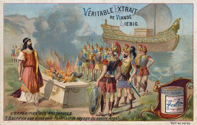 Sacrificio agli dei per aiutare l