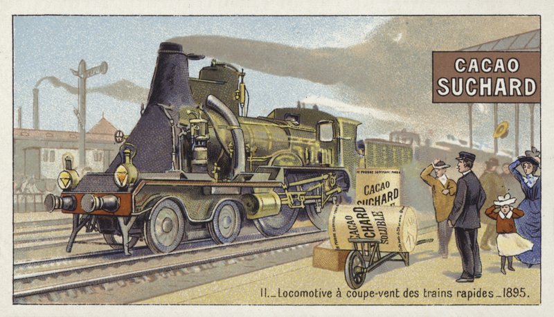 Locomotiva espresso aerodinamica, 1895 da European School
