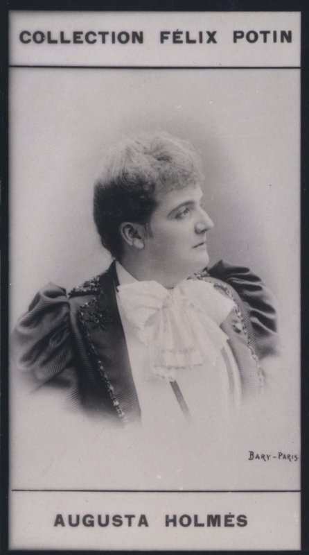 Augusta Holmes (1850-1902) (foto in b/n) da European Photographer