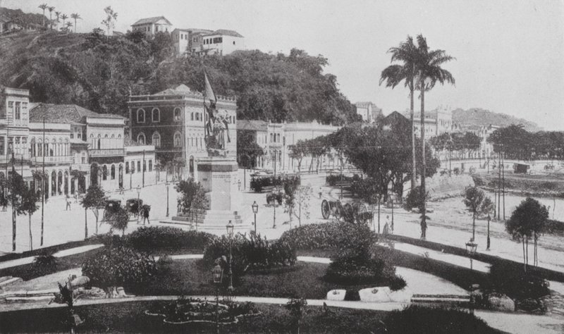 Brasile: Praca Cabral, Rio (foto b/n) da European Photographer