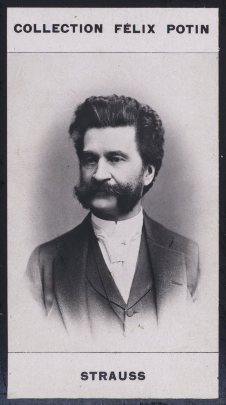 Johann Strauss (1825-1899) (foto in b/n) da European Photographer