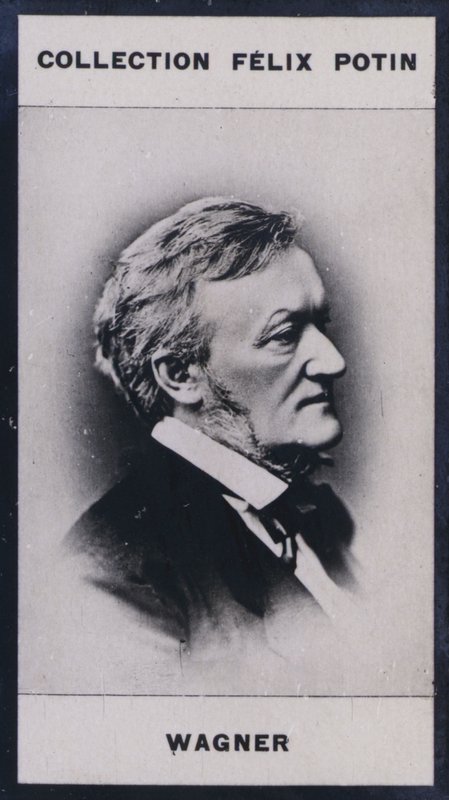 Richard Wagner (1813-1883) (foto in b/n) da European Photographer