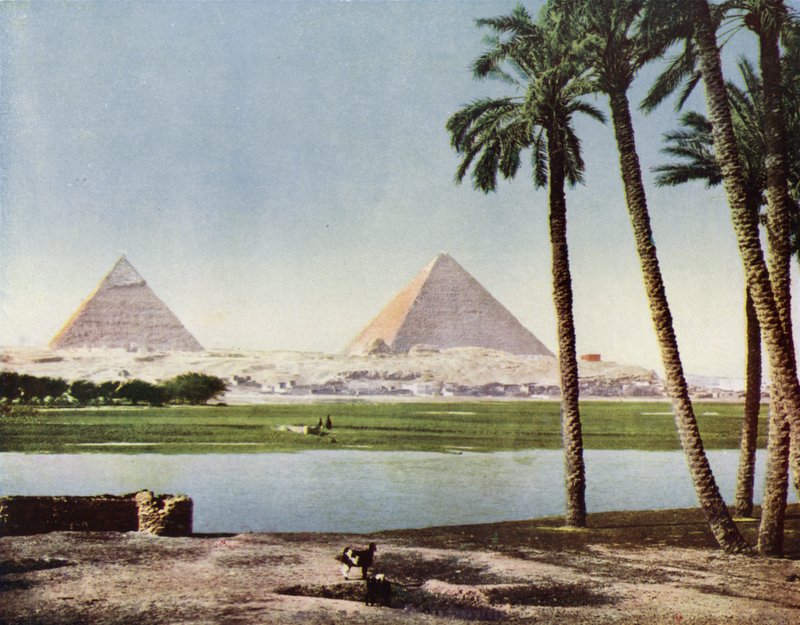 Le piramidi di Giza da European Photographer
