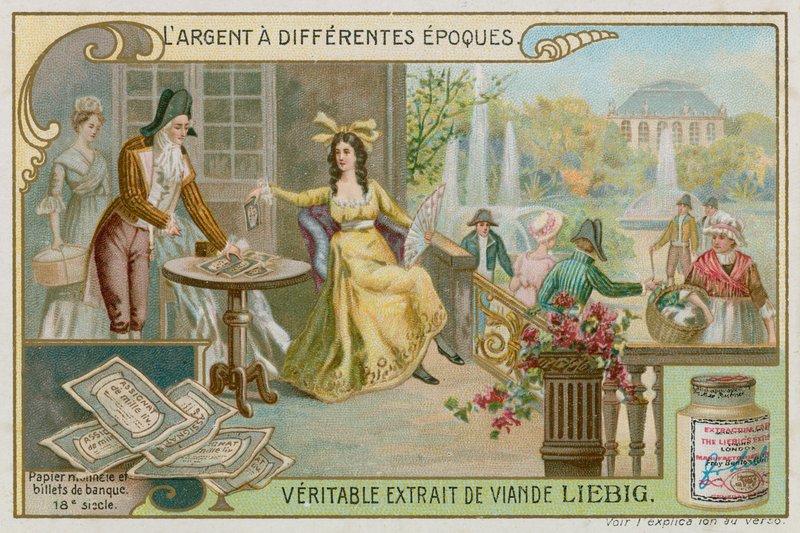 Banconote di Carta del XVIII Secolo da European School